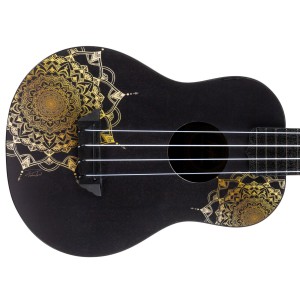Flight TUC-40 GD MANDALA Travel Series Concert Ukulele with Bag
